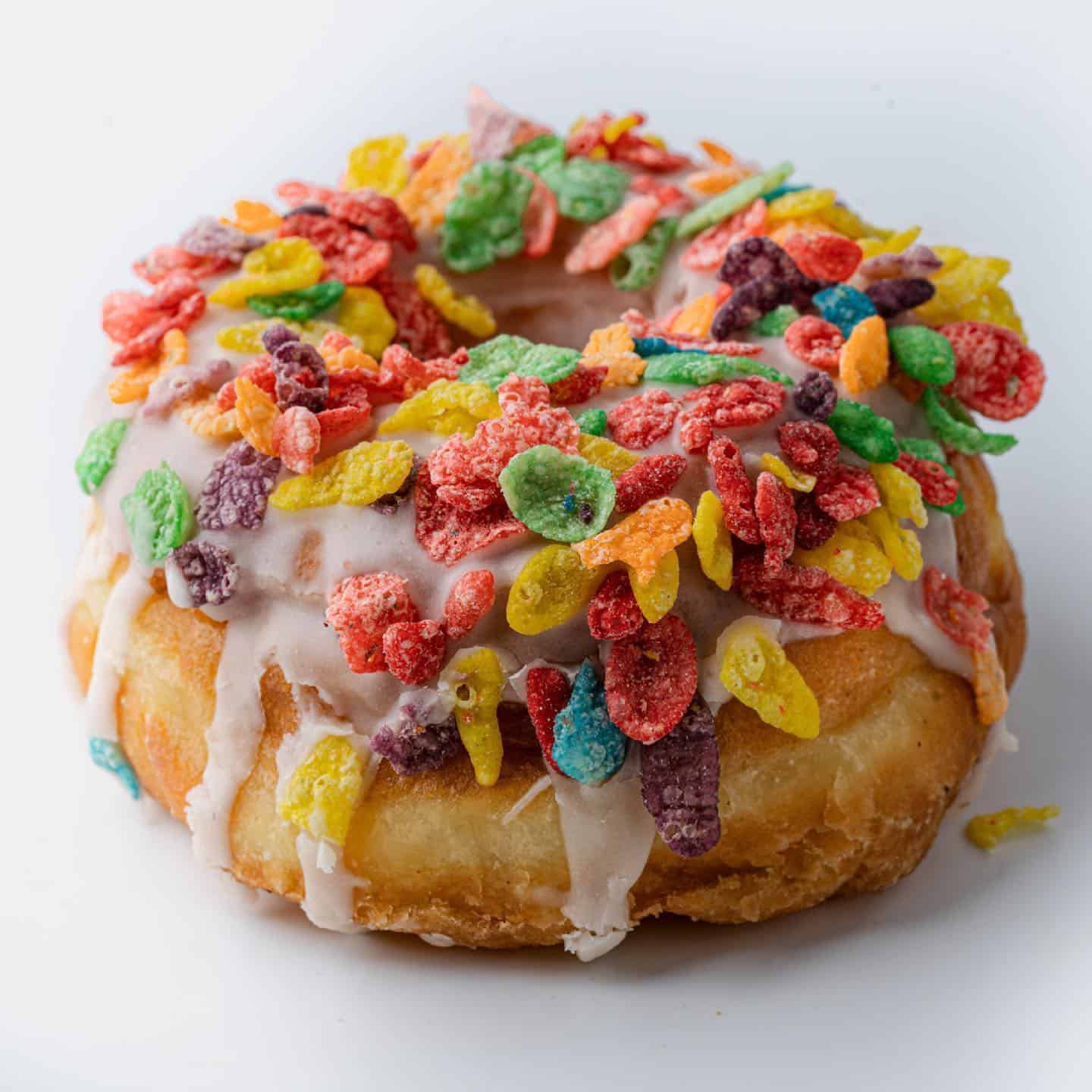 Fruity Pebbles Donut