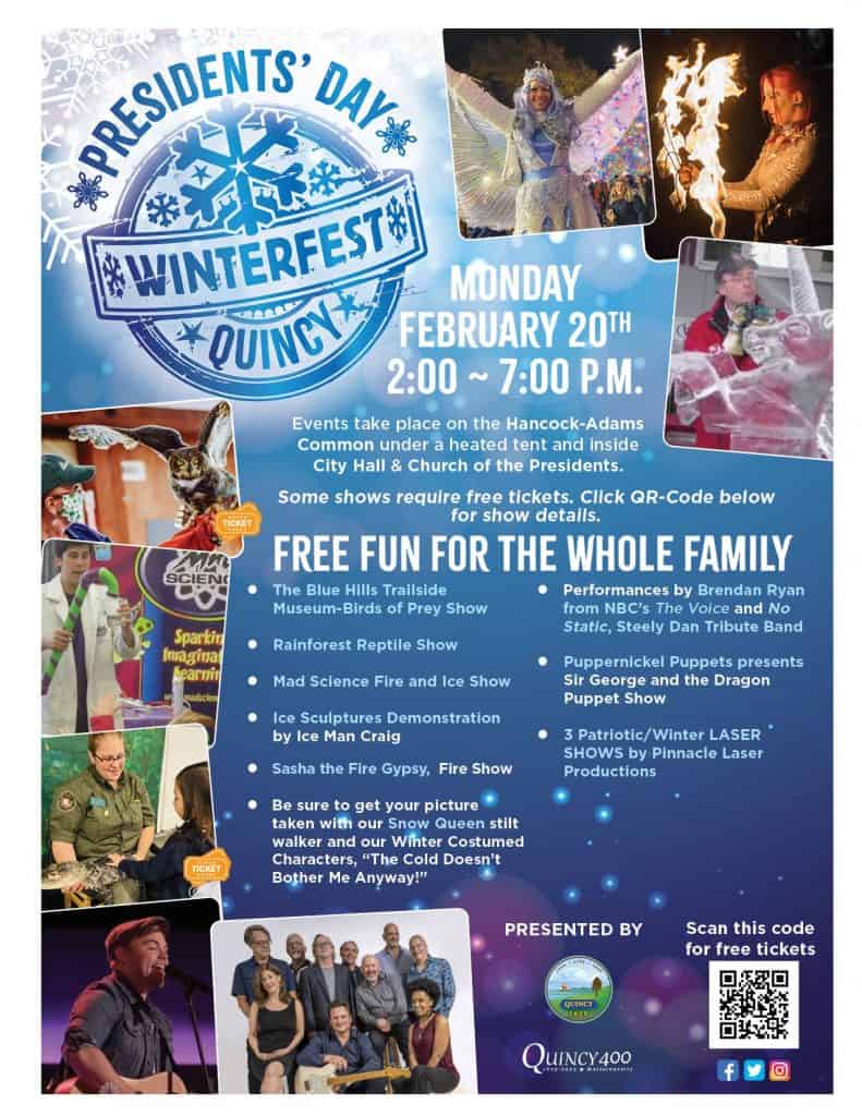 Presidents Day Winterfest Quncy 